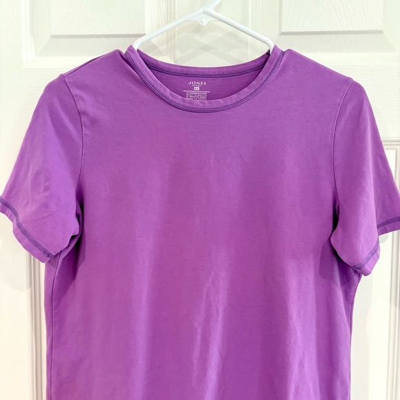 Tommy Hilfiger & Jones Sport Short Sleeve Tee Shirt Set Women M & L Purple Pink - Picture 10 of 15